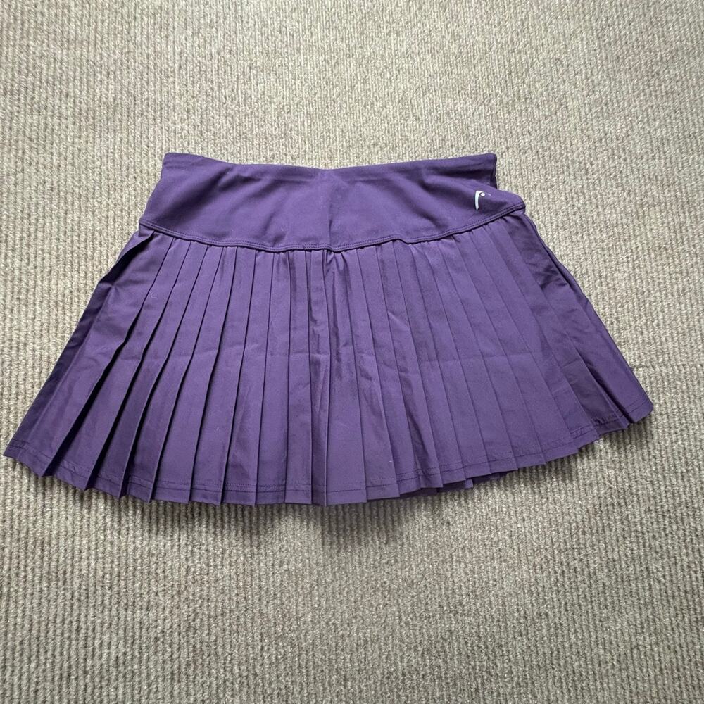 Head Purple Pleated Tennis Skirt Size small